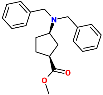 (image for) MC017610 (1S,3R)-Methyl 3-(dibenzylamino)cyclopentanecarboxylate